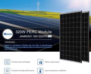 پنل خورشیدی مونو کریستال ja solar