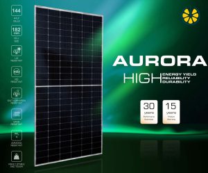 پنل خورشیدی مونوکریستال برند AE SOLAR سری AURORA-min