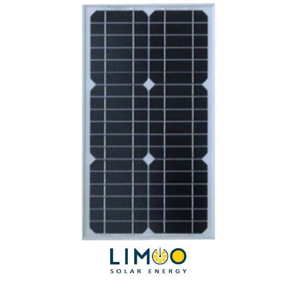 پنل خورشیدی مونوکریستال 40 وات Osda-Isola مدل YH40W-18-M