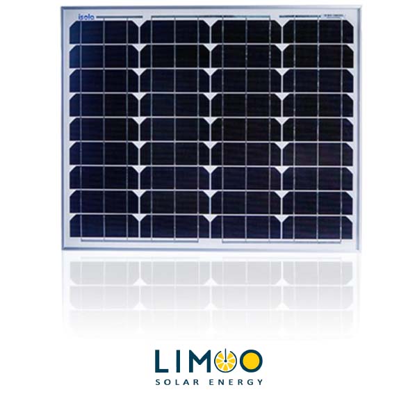 پنل خورشیدی مونوکریستال 50 وات Osda-Isola مدل YH50W-18-M