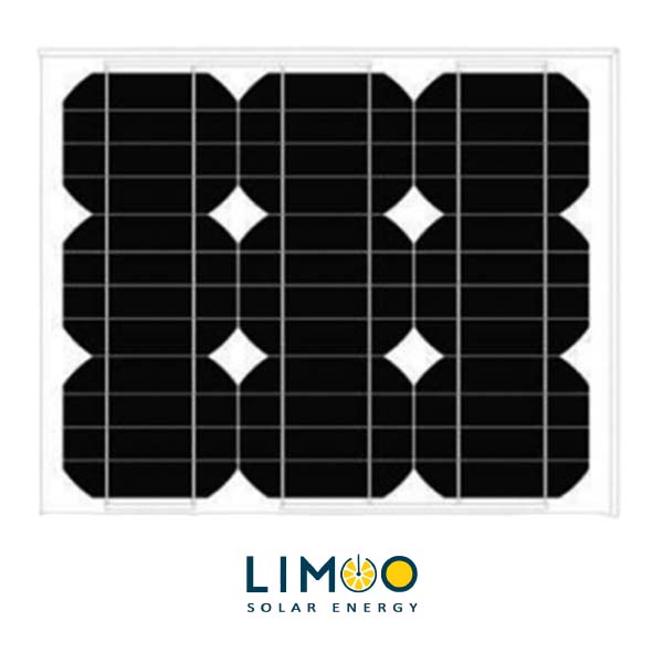 پنل خورشیدی مونوکریستال 60 وات Osda-Isola مدل YH60W-18-M