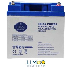 باتری 45 آمپر ساعت 12V سیلد ایبیزا IBIZA