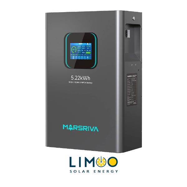 باتری لیتیوم Marsriva 5KW LiFePO4