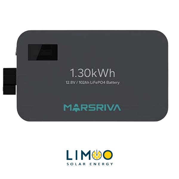باتری لیتیومی 1.3 کیلو وات 12.8V برند Marsriva
