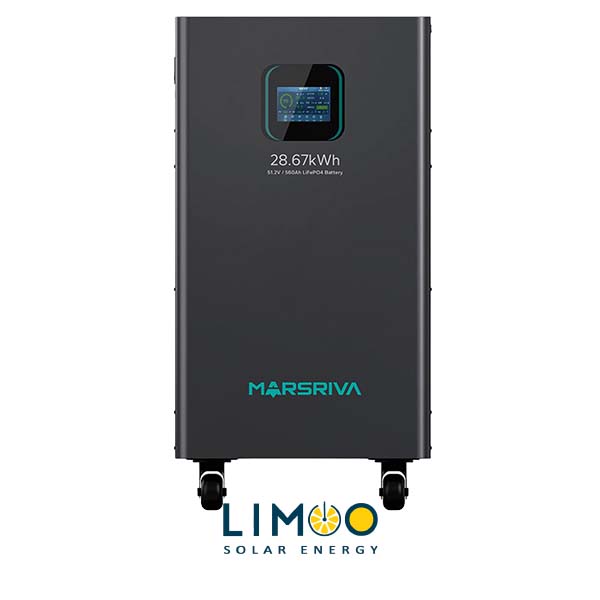 باتری لیتیومی 28.67 کیلو وات 51.2V برند Marsriva